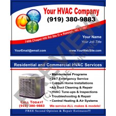 HVAC Business Card #1